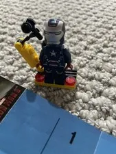 LEGO Iron Man 3 30168 Iron Patriot Minifigure Complete Rare Marvel