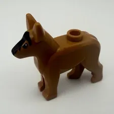 LEGO DOG Part 92586pb01 - Alsatian/German Shepherd - 1pc