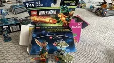 LEGO DIMENSIONS - CHIMA - #71223 Cragger & Swamp Skimmer