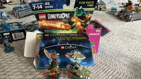 LEGO DIMENSIONS - CHIMA - #71223 Cragger & Swamp Skimmer
