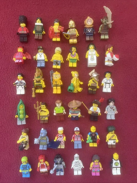 LEGO CMF Series Minifigures Lot Of 36!-Various Sets-Excellent Condition🔥📈
