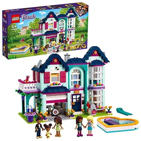 LEGO Friends Andrea's House 41449 Toy Block Gift
