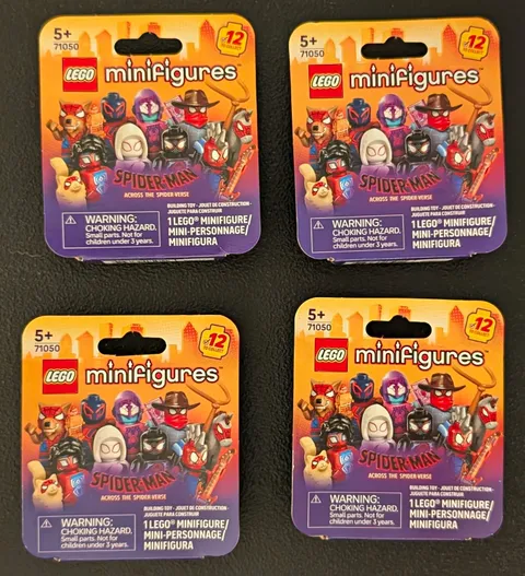 LEGO 71050 Spider-Man Across the Spider-Verse Minifigures NIB/SEALED