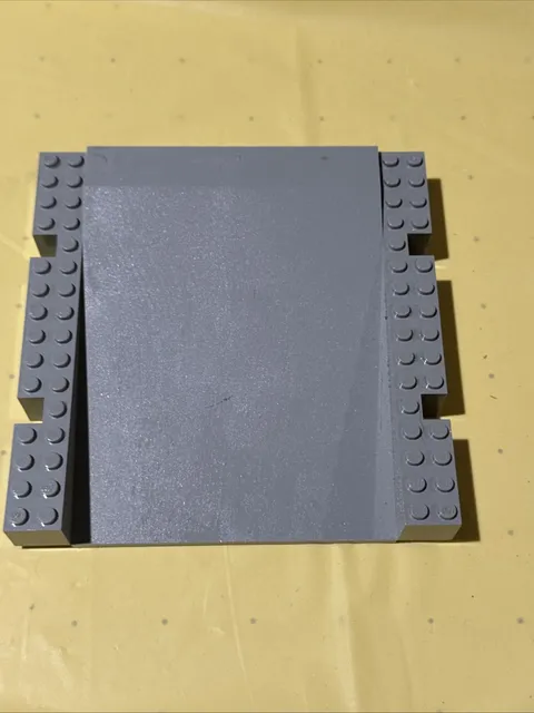 Lego Baseplate Raised Platform 16 x 16 x 2 1/3 2642 2150 4554 Raised Road Ramp