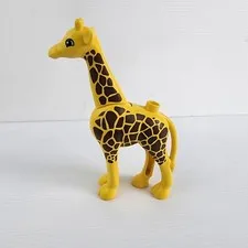 DUPLO LEGO Large Adult Giraffe Minifigure Animal from 10975 15cms Moveable Neck