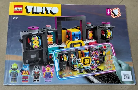 LEGO Vidiyo The Boombox Building Instructions Manual 43115 Booklet Only