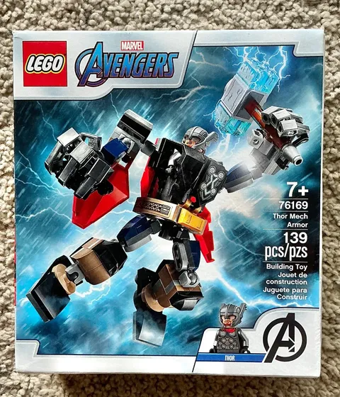 LEGO Marvel Super Heroes Avengers 76169 Thor Mech Armor 139 Pcs 7+