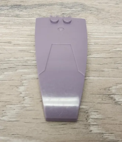 Lego 30536 Sand Purple Windscreen 8x4x2 Curved Taper With Locking Dual 2 Fingers