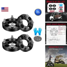 Bdfhyk 4X4 Wheel Spacers 1 Inch Atv Wheel Spacer Compatible Ez Go Club Car Golf