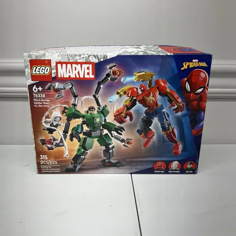 LEGO Marvel 76338 Mech Battle Spider-Man vs Doc Ock Open Box Complete Sealed Bag