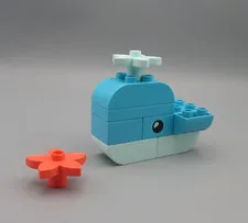 LEGO Duplo Whale complete 30648 water animal