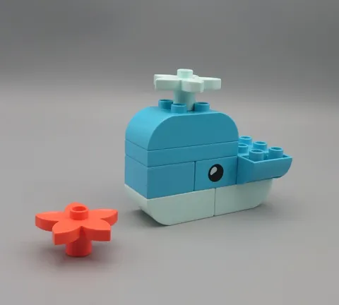 LEGO Duplo Whale complete 30648 water animal