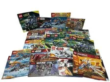 Lego Replacement Manual Lot x 29 various manuals as shown