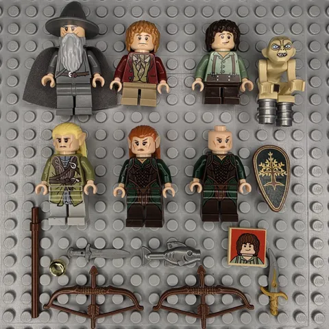 Lego Lord of the Rings Minifigures LOR001 LOR030 LOR002 LOR031 DIM008 LOR034
