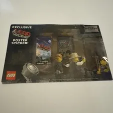 LEGO Sticker Promo for Palace Cinema 10232 The LEGO Movie Poster for Theater