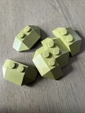 LEGO 47759 Olive Green Wedge 2 x 4 Triple 5 Pieces