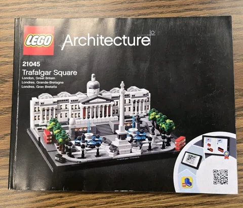 LEGO Architecture 21045 Trafalgar Square Instruction Manual Book Only