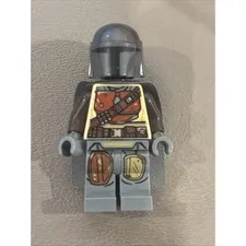 Lego The Mandalorian Din Djarin “Mando” Minifigure #sw1057 Brand New