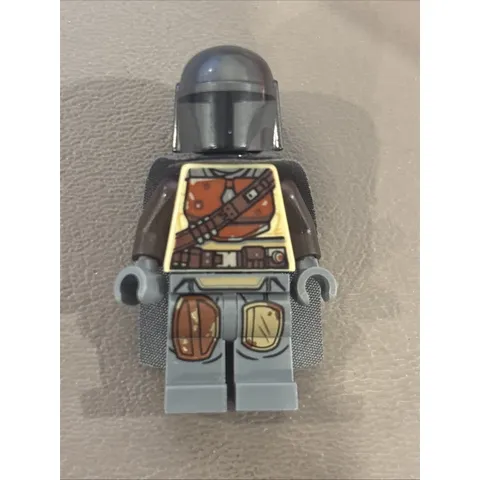 Lego The Mandalorian Din Djarin “Mando” Minifigure #sw1057 Brand New
