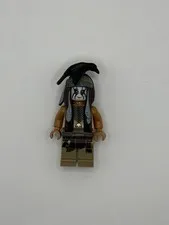 LEGO The Lone Ranger Tonto with Bird Headpiece Rare Minifigure tlr002