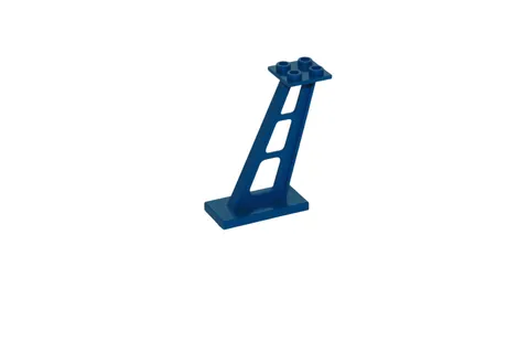 Lego® 9V TRAIN Railway Monorail Support Pillar Stanchion BLUE SIDE
