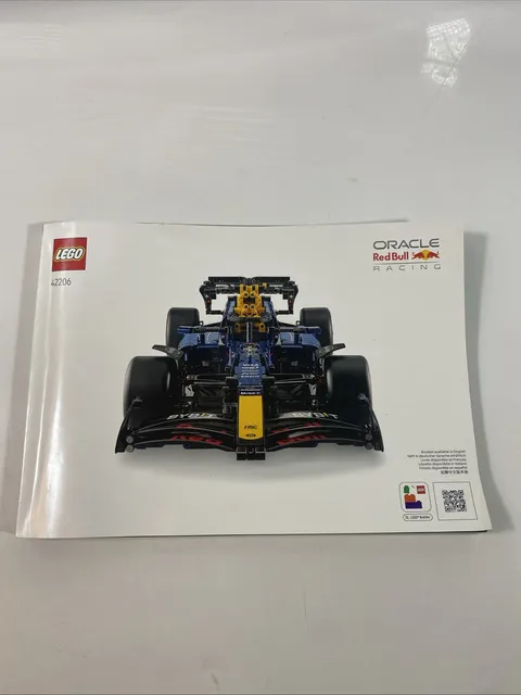LEGO - Technic Oracle Red Bull Racing RB20 42206 Instructions Only