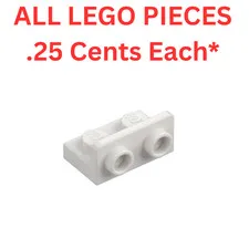 LEGO Bracket 1x2 with 1x2 Up White 99780 - Genuine LEGO Parts Pieces Bulk
