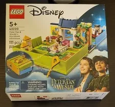 Lego Disney 43220 Peter Pan & Wendy's Story Book Adventure Building Toy 111 Pcs