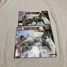 Lego Ninjago The Movie Set 70612 Instruction Manuals Only No Pieces