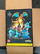 LEGO Pokémon Kanto Venusaur Charizard Blastoise Set 72153 6838pcs 18+