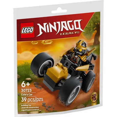 LEGO Ninjago Ninja Cole's Car 30723 2 bundle