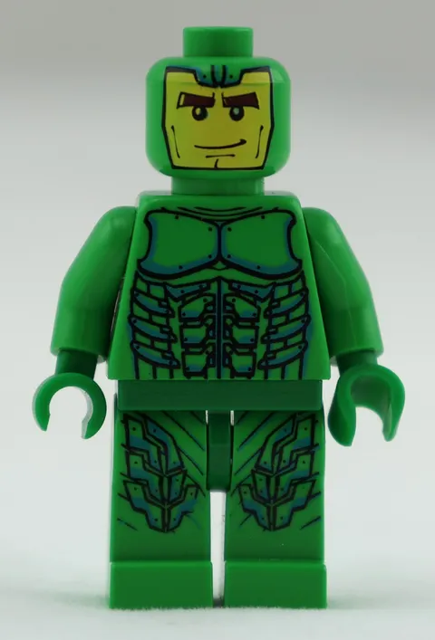 Lego Green Goblin Minifigure - No Bracket Or Mask - spd005a - Used