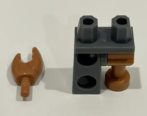 LEGO DAVY JONES POTC Minifigure Legs & CLAW ONLY Authentic parts