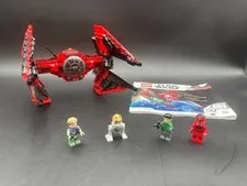 LEGO Star Wars: Major Vonreg's TIE Fighter (75240) with minifigs and instruction