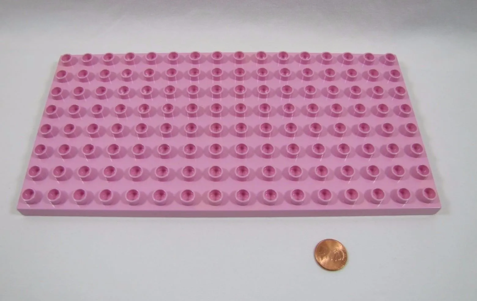 Rare LEGO Duplo PINK BASEPLATE 8X16 Set 4820 PRINCESS PALACE CASTLE Base Plate 