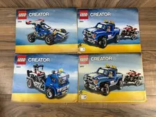 Lego Creator 5893 Instruction Manuals Set of 4 Books