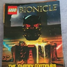 LEGO BIONICLE Illustrated Manual Booklet The Journey Continues