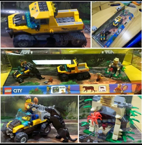 LEGO City 60159 Jungle Halftrack Mission - 100% Complete Retiring Set Panther