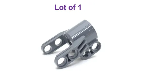 Lego 4x3x2 1/2 Technic Axle and Pin Connector Block Linear Actuator Holder