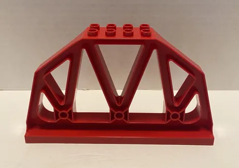 Lego Duplo Support Red Girder Bridge Pillar Train Track 3774 9212 51559 Part