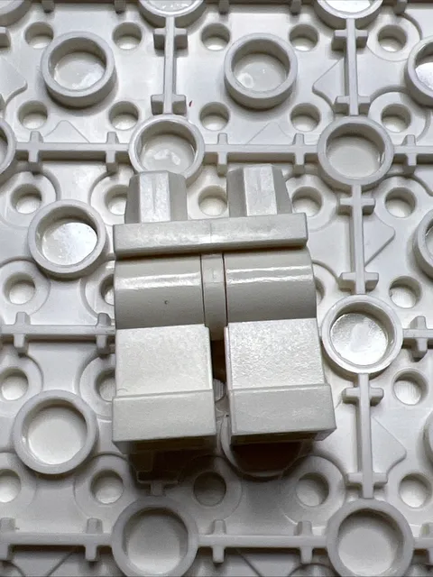 LEGO 970c00 White Hips and Legs Plain