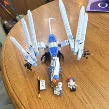 LEGO NINJAGO Ice Dragon Attack 2260 Spinjitzu 158 pcs w/ Zane DX & Krazi