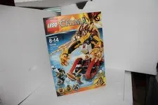 LEGO LEGENDS OF CHIMA: Laval's Fire Lion (70144) New Sealed Retired