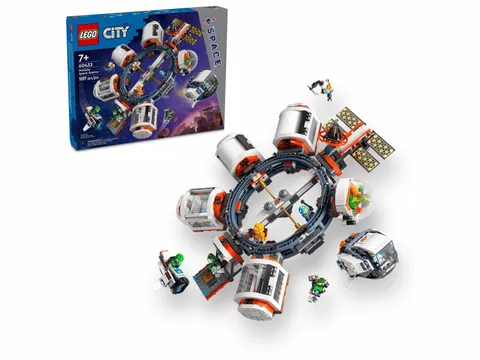 LEGO City 60433 Modular Space Station NEW Sealed 1097 Pcs Retired 6 Minifigs