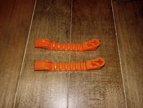 2 Bionicle Weapons Lego 98564 Projectile Launcher half 1 by 7 liftarm Orange