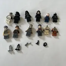 Authentic LEGO Minifigures Lot of 12 Star Wars Erza Sabine Vader Kenobi AS IS