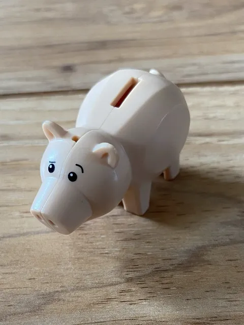 LEGO Toy Story Hamm Pig Minifig - Light Flesh 2 With Plug