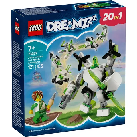 LEGO® DREAMZzz™ 71487 Z-Blob's Robot And Vehicle Adventure