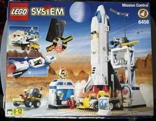 1999 Lego Town Space Port Mission Control Set 6456 100% Complete W/Manual