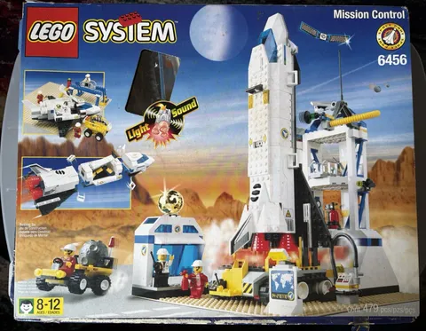 1999 Lego Town Space Port Mission Control Set 6456 100% Complete W/Manual